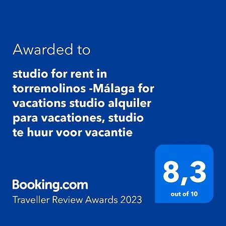 Studio For Rent In Torremolinos -Malaga For Vacations Studio Alquiler Para Vacationes, Studio Te Huur Voor Vacantie Calle Rio Mesa 5 Appartement Buitenkant foto